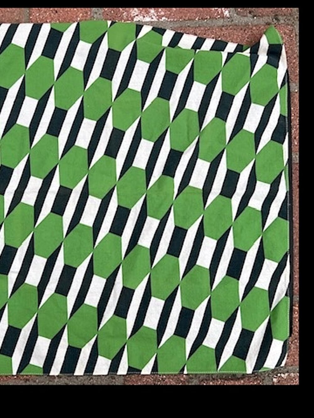 ICA Geometric BANDANA NECK SCARF Collab (Institute of Contemporary Art) - Picture 2 of 5